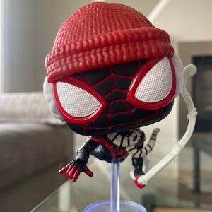 Spider-Man Miles Morales Funko Pop Winter